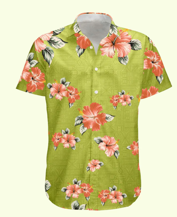 Custom Face Funny Photo Tropical Hibiscus Aloha For Men, Women - Custom Photo Hawaiian Shirts HA0013