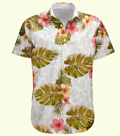 Custom Face Funny Photo Tropical Aloha For Pet Lovers - Custom Photo Hawaiian Shirts HA0066