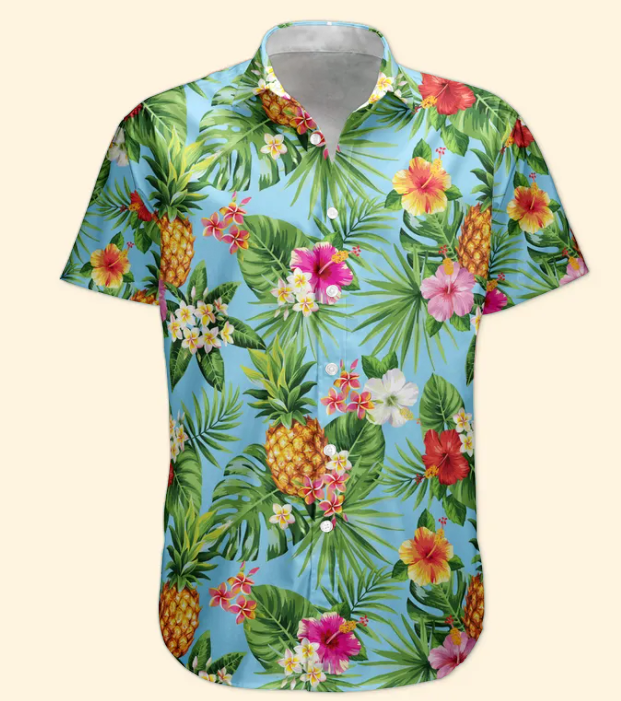 Custom Big Face Funny Photo Tropical Hawaii For Men, Women - Custom Photo Hawaiian Shirts HA0120