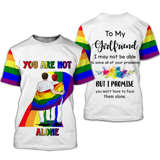 Couple Pride T Shirt For LGBT, Pride Shirt For Couple, Shirt For Pride Month, Gay Pride Shirt LO0676