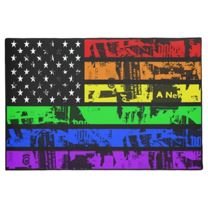 Lgbt Gay Pride Doormat, Lgbt Home Decorative Welcome Doormat LO1271