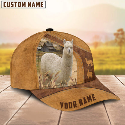 Customized Lhama Cap , Lhama Hat, Farm Baseball Hat, Cap Hat For Farmer Farm Lover CO1038