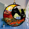 Personalized Gift For Horse Mom, Girl And Horse Suncatcher Ornament 4 OA0099