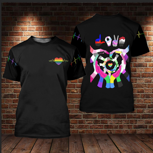 Pansexual Pride Shirt, LGBT Love Always Wins, Shirts For LGBT Pride Month, Bisexual Shirt LO0725