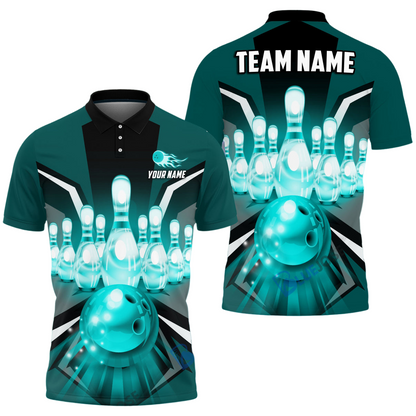 Custom Bowling Polo Shirts For Team BO0346