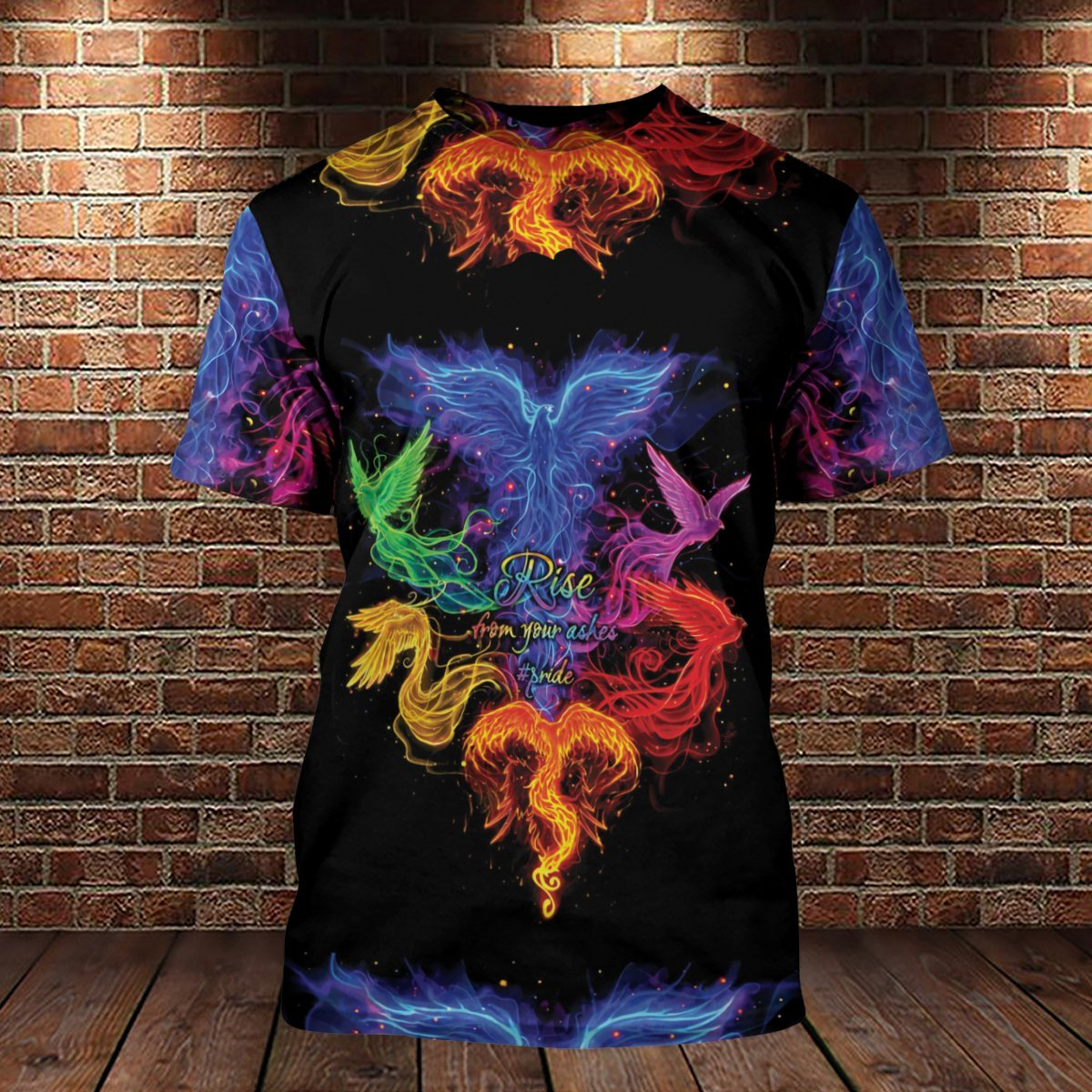 LGBT Pride Rise From Your Ashes 3D All Over Printed Shirts For Lesbian, Gay Pride T Shirt LO0712