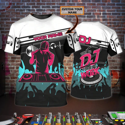 Custom Dj Shirt, I Make People Dance, Nonstop Dance Tshirt, Bar Pub Shirts, Gift For A Dj, Disc Jockey Gift TO0682