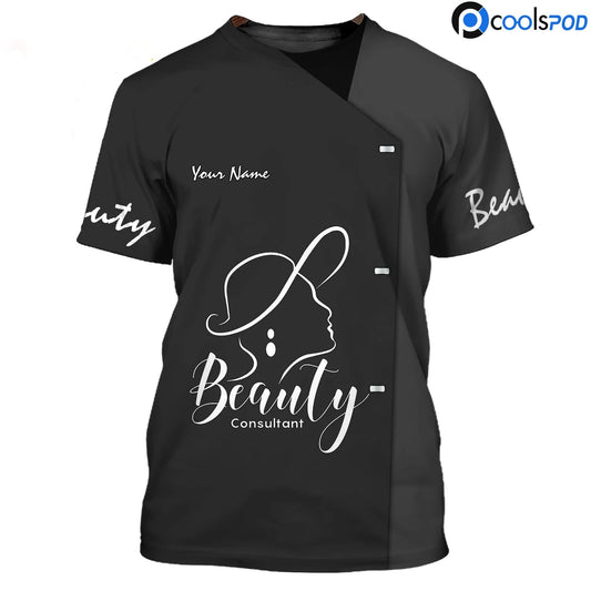 Beauty Consultant T shirt Custom Beauty care Uniform Beauty Consultant Gift TO2645