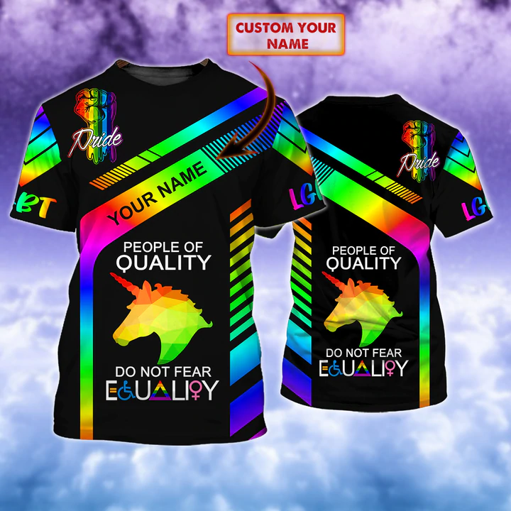 Custom Equality Shirt, Pride LGBT History Month, Gift For Equality Communication LO0796