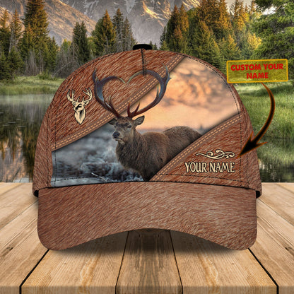 3D Classic Cap Hunting 03 Personalized Name Cap Lasfour CA1054