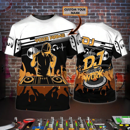 Customized 3D Beat Shirt, I Make Beat, Dj Shirt, Present To A Dj, Playing Dj Tshirt, Musican Shirts TO0680