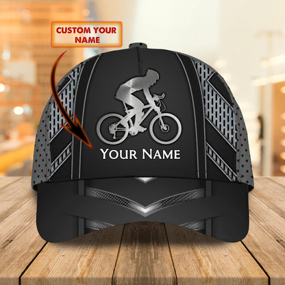 3D Classic Cap Bicycle Cap1 Personalized Name Cap Lasfour CA2416