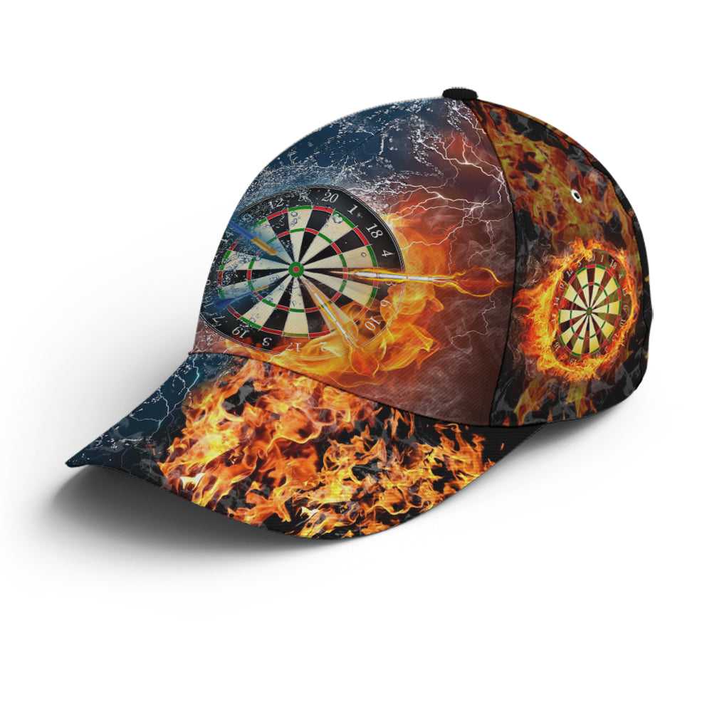 Fire And Water Darts Baseball Cap Lasfour CO0916