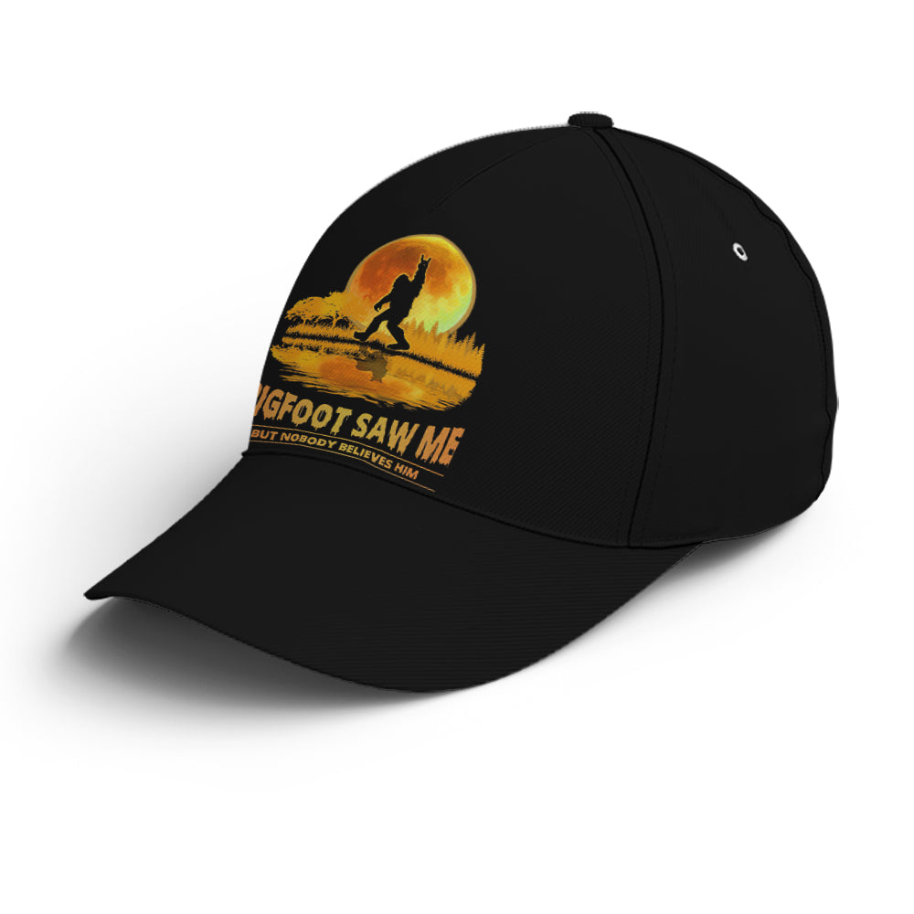 Funny Baseball Cap For Big Foot Lovers Vector Art Lasfour CO0925