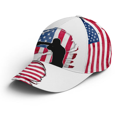 Baseball Cap For Boxing Lovers US Flag Pattern Lasfour CO0959