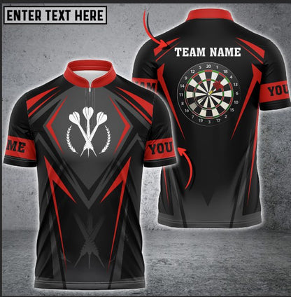 Darts For Team Multicolor Option Personalized Name 3D Shirt, Dartboard Jersey Shirt, Gift for Him SO0780