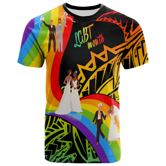 Lesbian Couple Shirts, Wedding Rainbow Shirt Gifts For Gay Couples, Pride Shirts LO0779