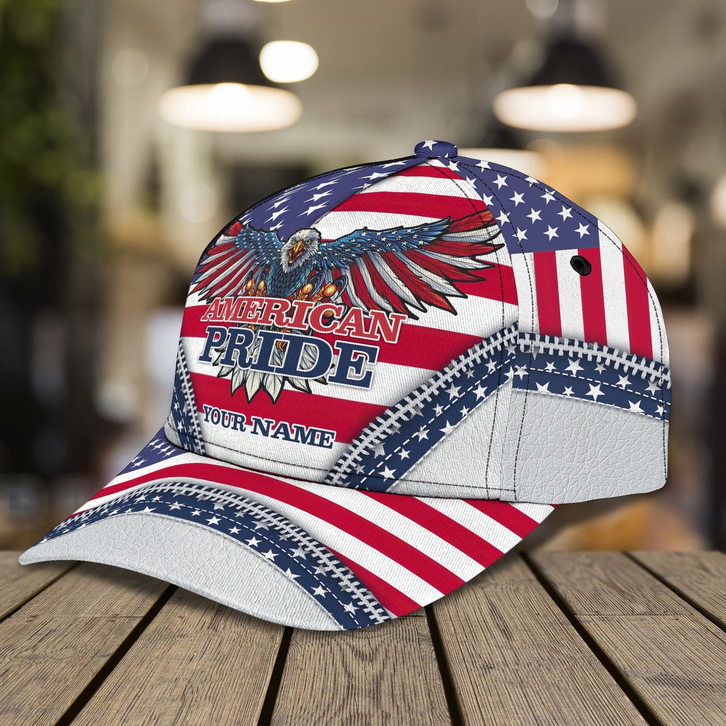 3D Classic Cap Classic Cap American Pride Lasfour CA1625