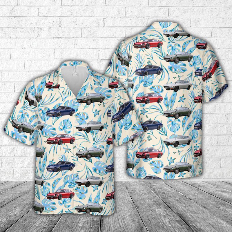 Nissan Fairlady Z (S30) Hawaiian Shirt, Classic Car Hawaiian Shirt, Gift for Car Lovers HO5606