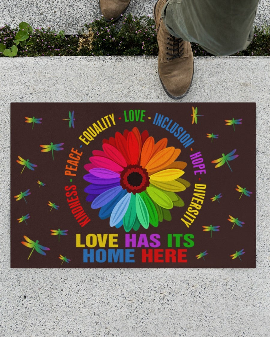 Doormat For Lesbian Home Decor, Pride Door Mat For Gay Man, Pride Gifts For Couple Gay, Gay Gifts LO1227