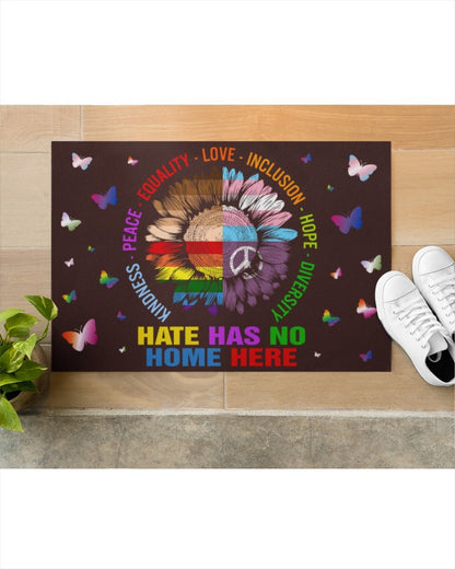 Pride Doormat Bisexual Doormat Polysexual Door Mat, Gift For Trans Woman LO1216