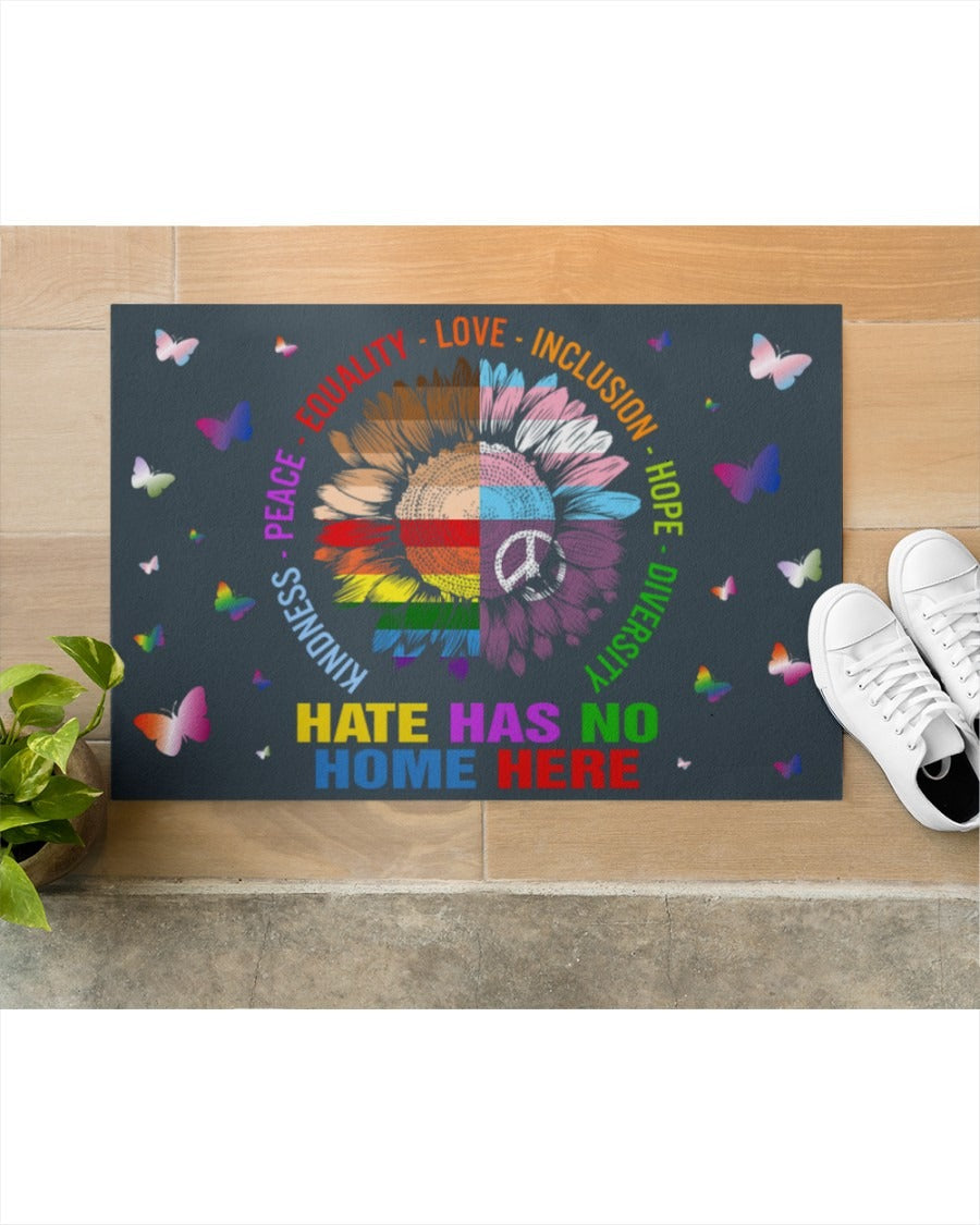 Pride Doormat Bisexual Doormat Polysexual Door Mat, Gift For Trans Woman LO1216