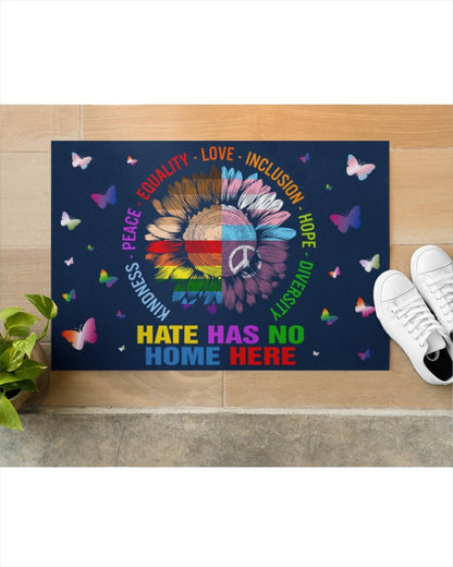 Pride Doormat Bisexual Doormat Polysexual Door Mat, Gift For Trans Woman LO1216