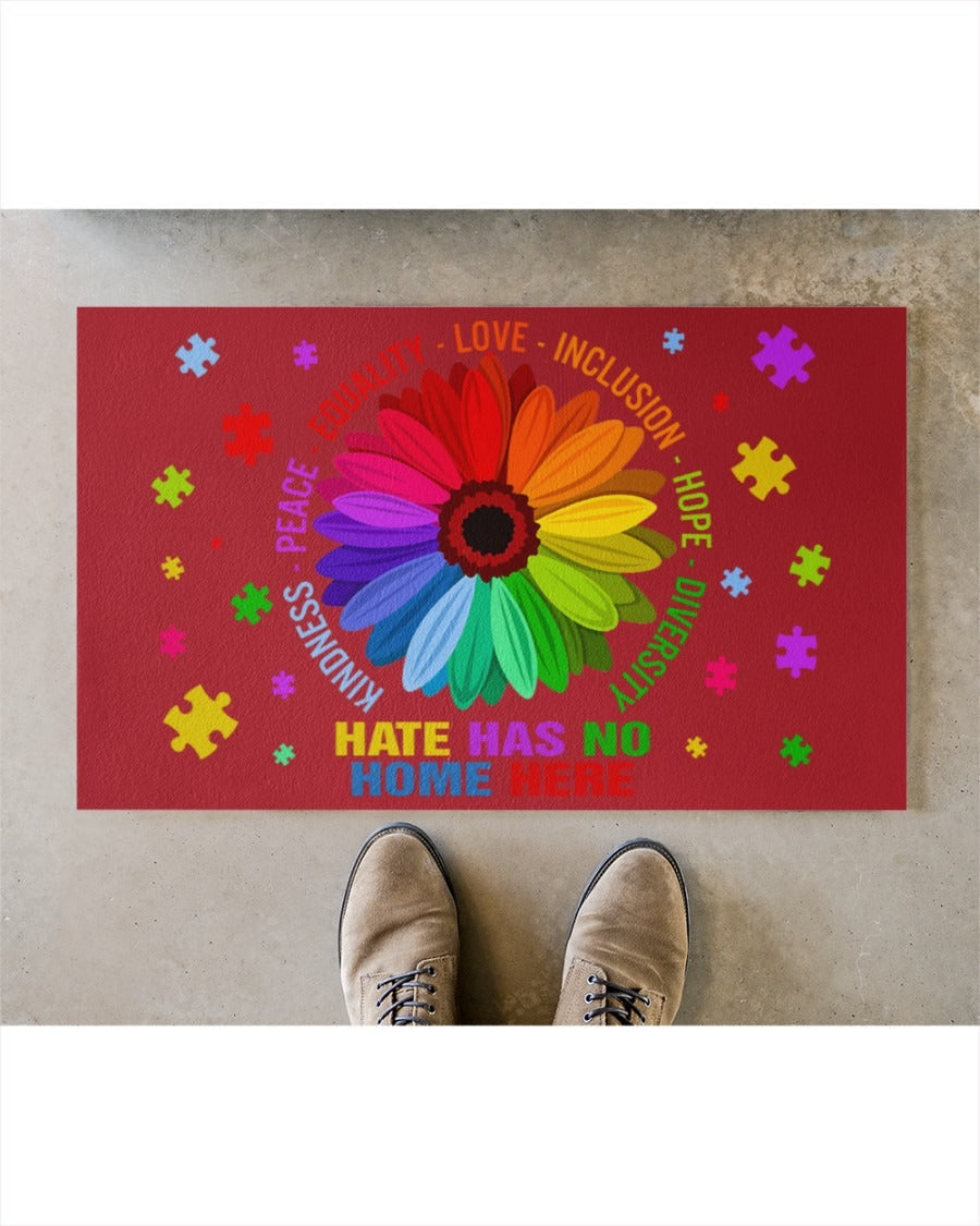 Gay Welcome Mat, Lesbian Welcome Doormat, Pride Mat For Lgbtq, Pride Month Gifts LO1217