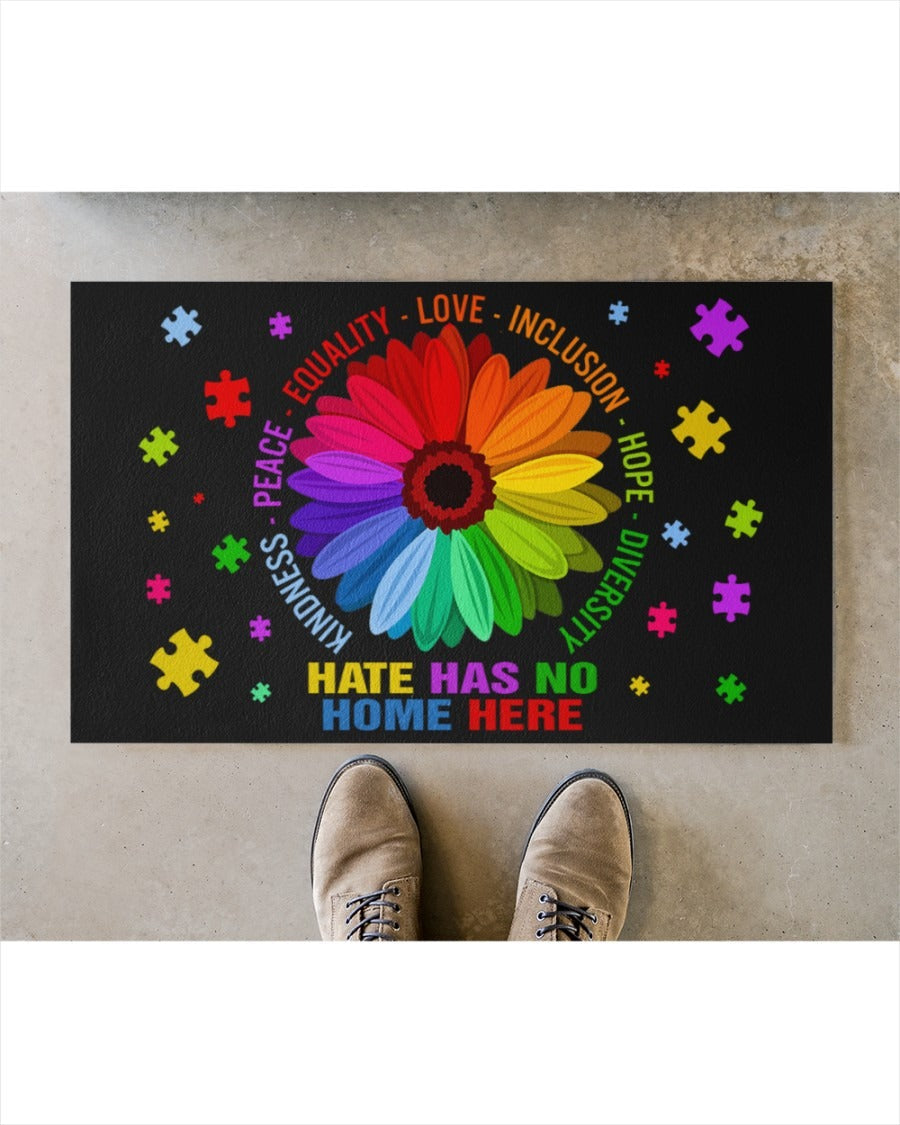 Gay Welcome Mat, Lesbian Welcome Doormat, Pride Mat For Lgbtq, Pride Month Gifts LO1217