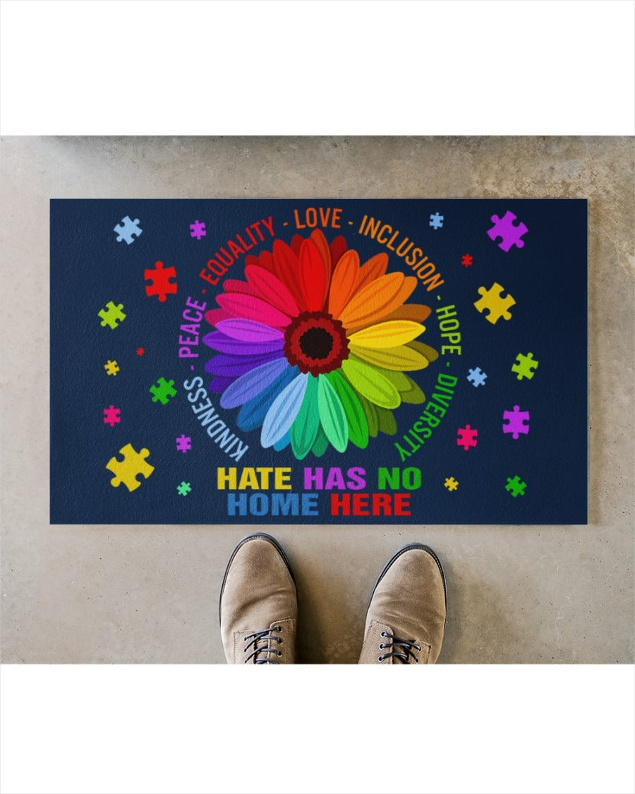 Gay Welcome Mat, Lesbian Welcome Doormat, Pride Mat For Lgbtq, Pride Month Gifts LO1217