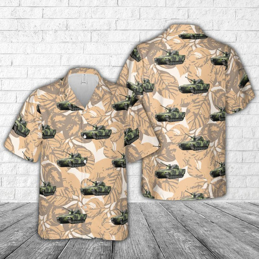 Swedish Army CV9040B Infantry Fighting Vehicle Hawaiian Shirt, Hawaiian Shirt for Man Dad HO5601