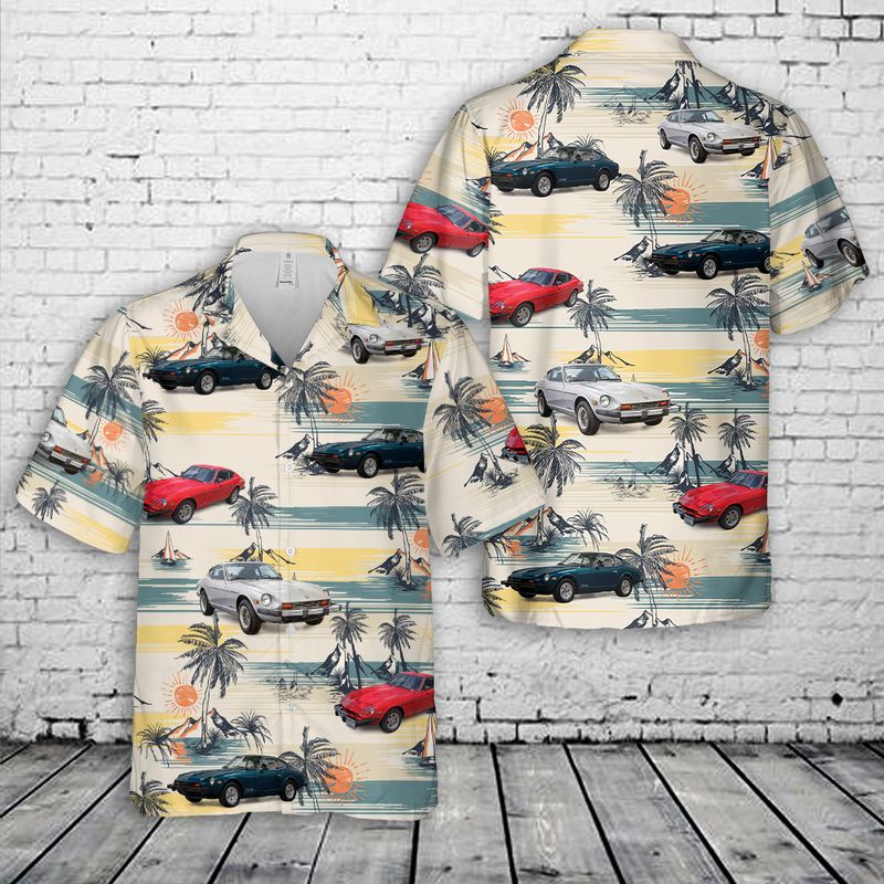 1978 Datsun 280Z Hawaiian Shirt, Classic Car Hawaiian Shirt, Gift for Car Lovers HO5610