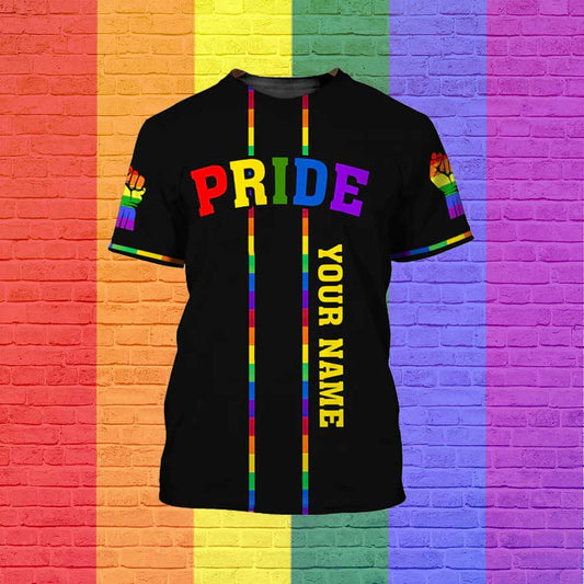 Personalized Love Is Love T Shirt For Gaymer, Lesbian Custom Shirt, Pride Gift For Lesbian, Gift For Couple Gay Man LO0834