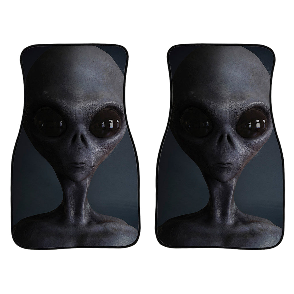 Scary Grey Alien 3D Print Front And Back Car Floor Mats, Front Car Mat SO0286