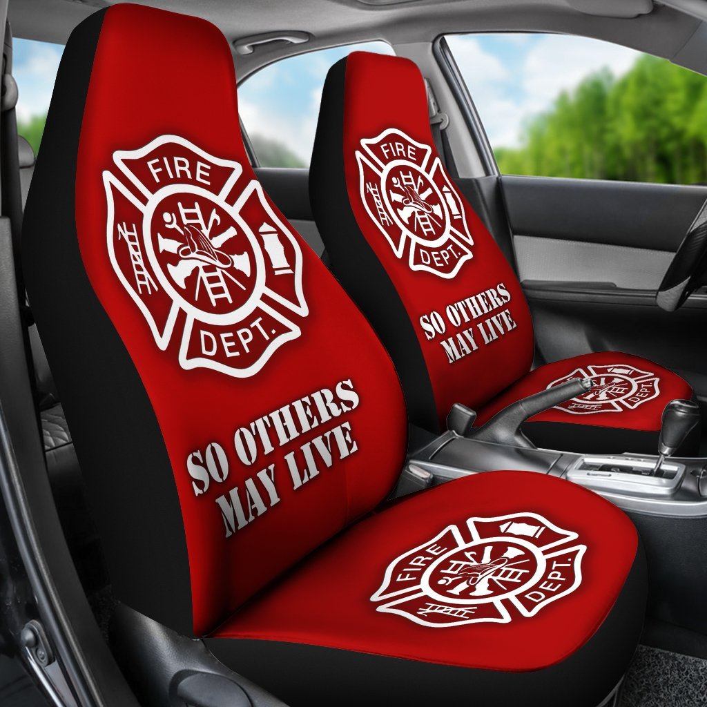 So Others May Live Firefighter Universal Fit Car Seat Covers SO0326