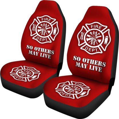 So Others May Live Firefighter Universal Fit Car Seat Covers SO0326