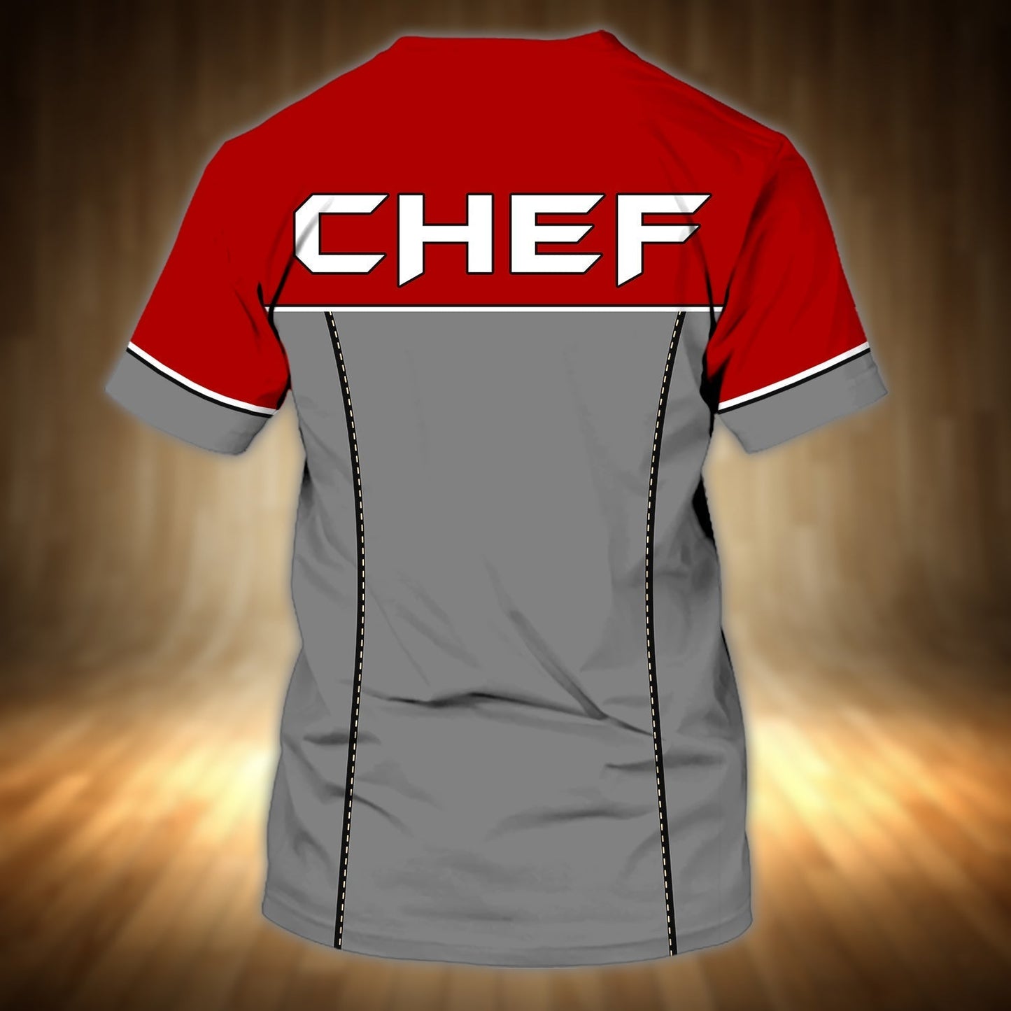 Chef Cook Personalized Name 3D Tshirt, Chef Shirt TO0860