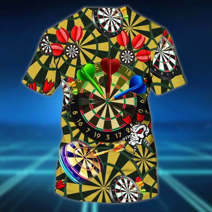 Custom 3D Full Print Dart Shirt For Men And Women, Premium Dart On Shirt, Best Gift For A Dart Player TO0670