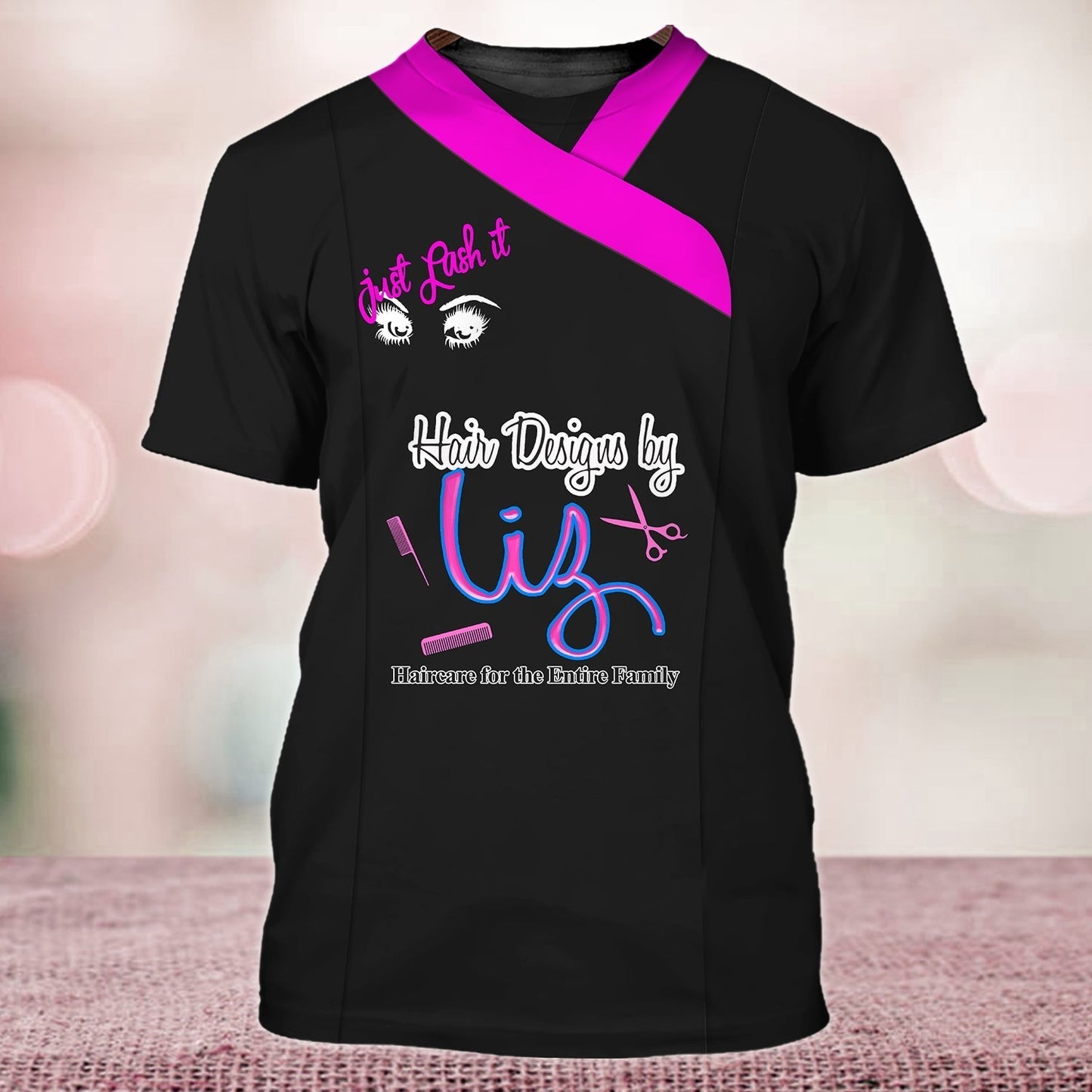 Just Lash It 3D Tshirt Tad Beauty Technician Shirts TO1848