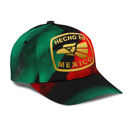 3D Full Printed Mexico Classic Cap Baseball Hat, Hecho En Mexico Cap Hat CO0499