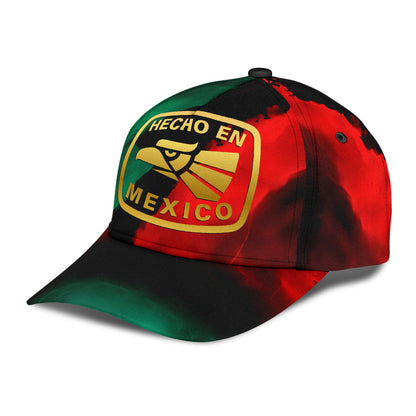 3D Full Printed Mexico Classic Cap Baseball Hat, Hecho En Mexico Cap Hat CO0499