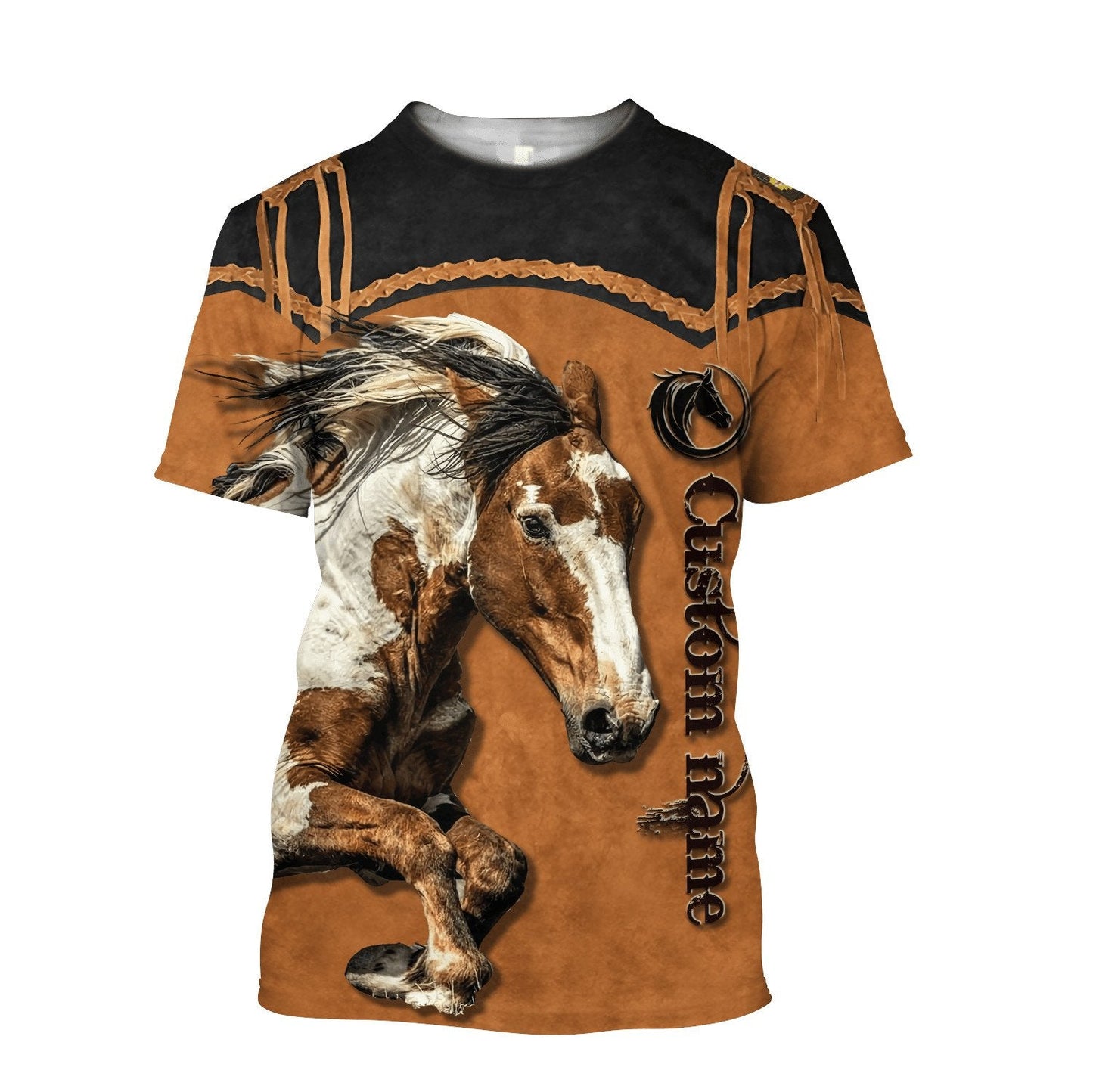 Personalized American Paint Horse Native American Cowboy Unisex Shirts TO1528