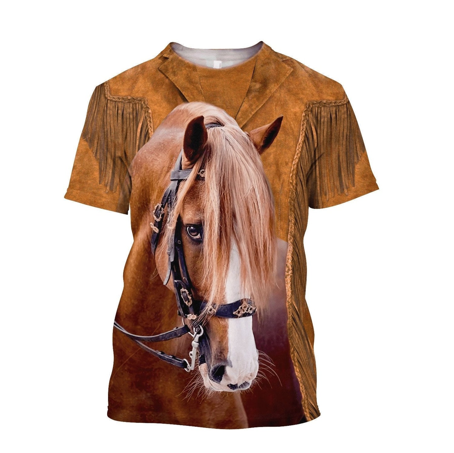 American Quarter Horse Native American Cowboy 3D Shirts TO1546