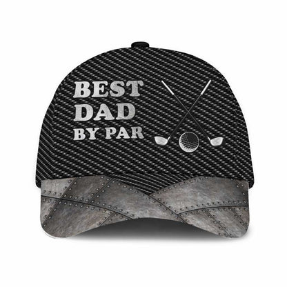 Best Dad By Par Classic Cap Hat Golf Baseball Cap Hat For Men And Women, Golf Cap Hat CO0628