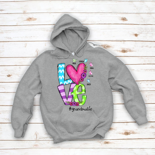 Best Gifts For Grandma Valentines Hoodie MI0839