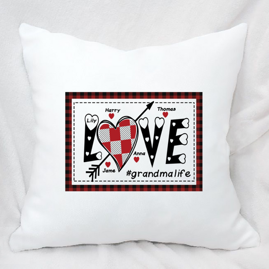 Love Gift for Grandma Valentine Indoor Pillow MI0773