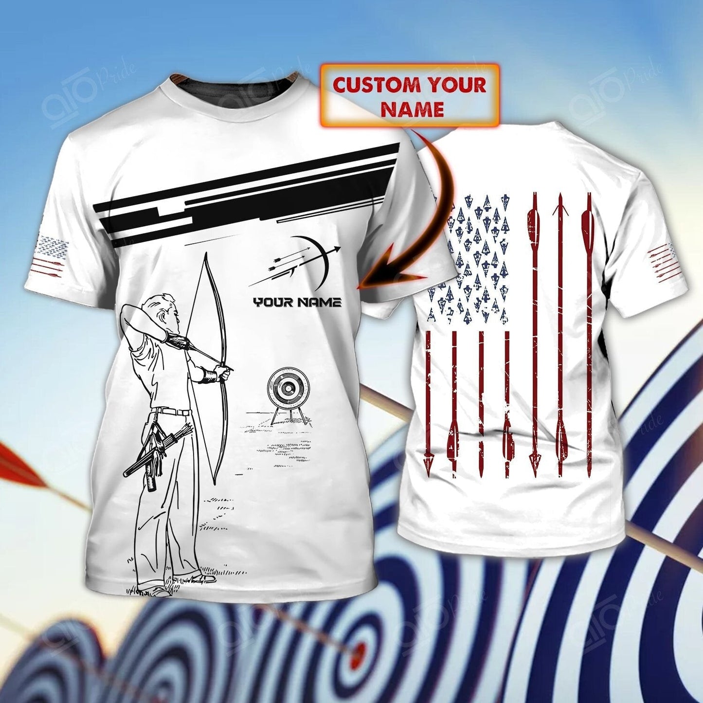 Lasfours Archery Personalized Unisex Shirt AA0093