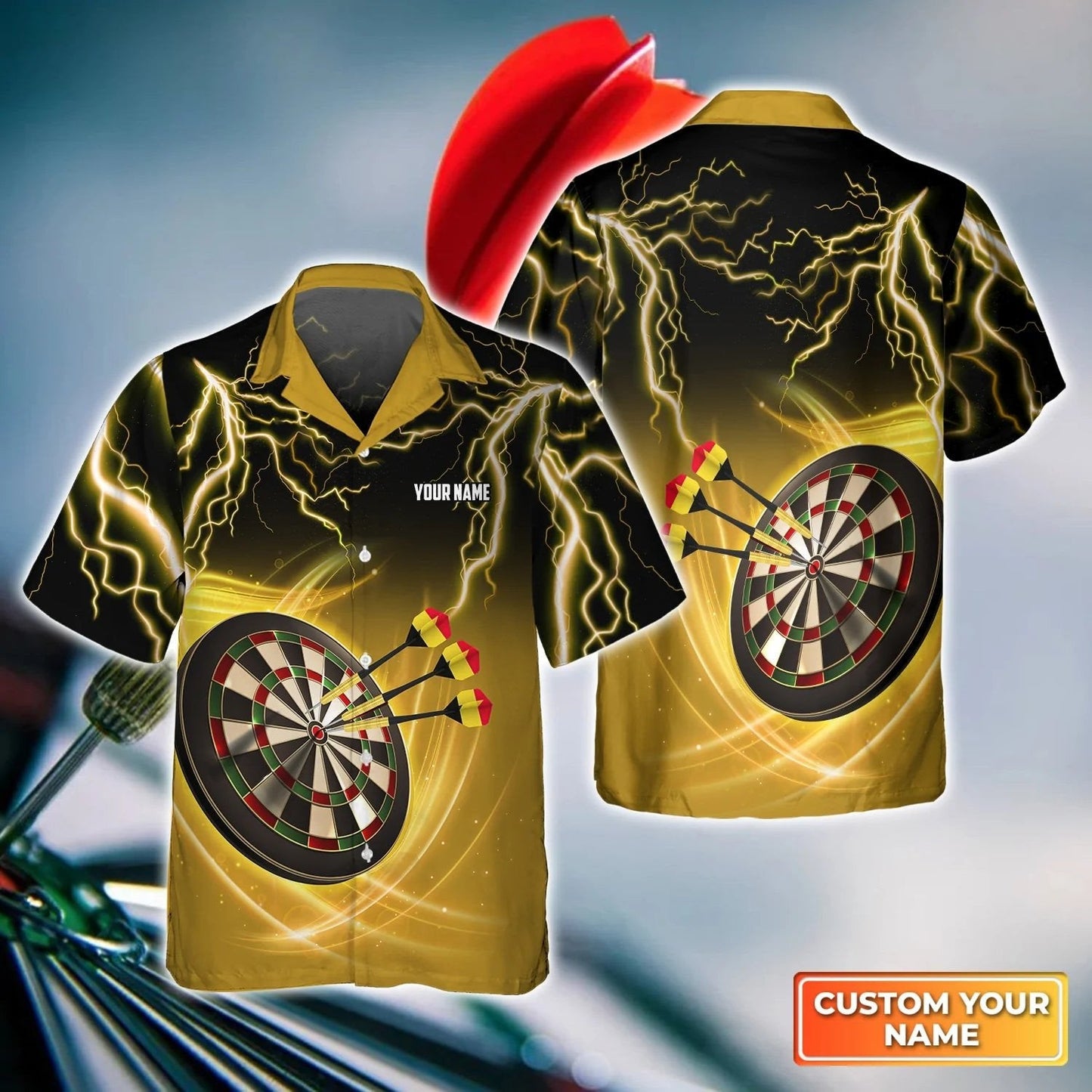 Addict Celtic Pattern Darts Hawaiian Shirt, Darts Hawaiian shirt for men, gift For Dart Team Player HO4187