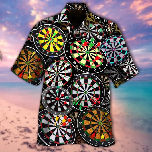 Design Hawaiian Shirt I Don't Need Therapy I Just Need To Play Darts, Dartboard Pattern Hawaiian Shirt HO4192