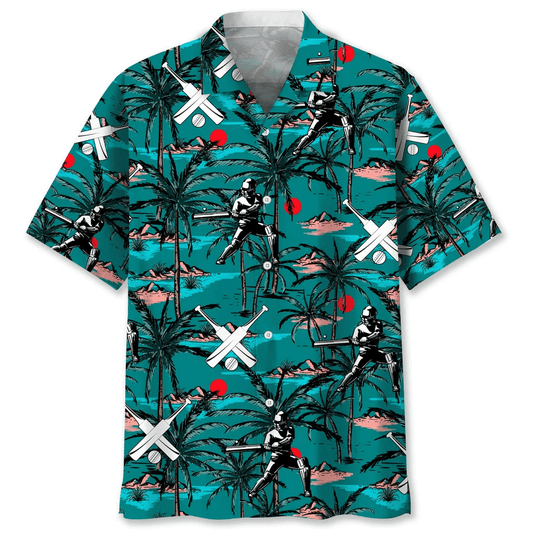 Cricket Vintage Hawaiian Shirt, Cricket Sport Pattern Beach Hawaii Shirt HO3720